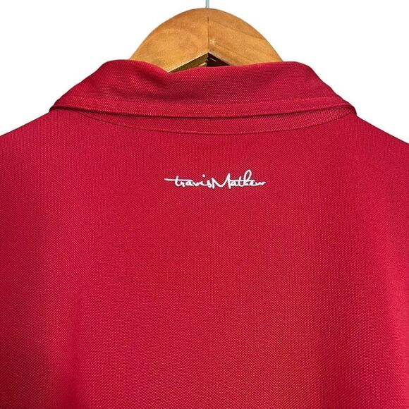 3 for $30! Travis Mathew red 1/4‎ button shirt - Picture 8 of 8